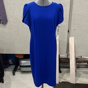 Royal blue dress